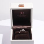 Princess Pavé Princess-Cut Lab-Grown Diamond Engagement Ring - Image 3
